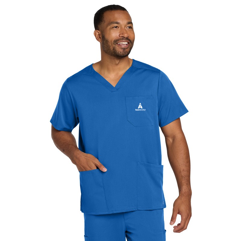 Wink® Men's Premiere Flex™ V-Neck Top | Aspen Dental Online Store